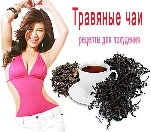 Травяной чай для похудения.